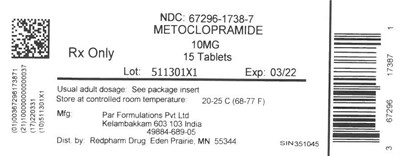Label (Metoclopramide 1738)